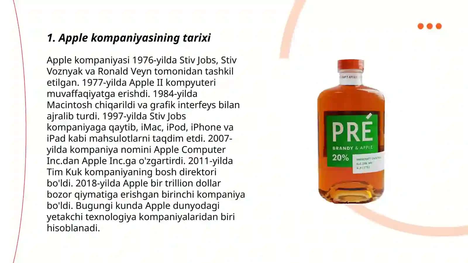 Apple kompaniyasi haqida 3