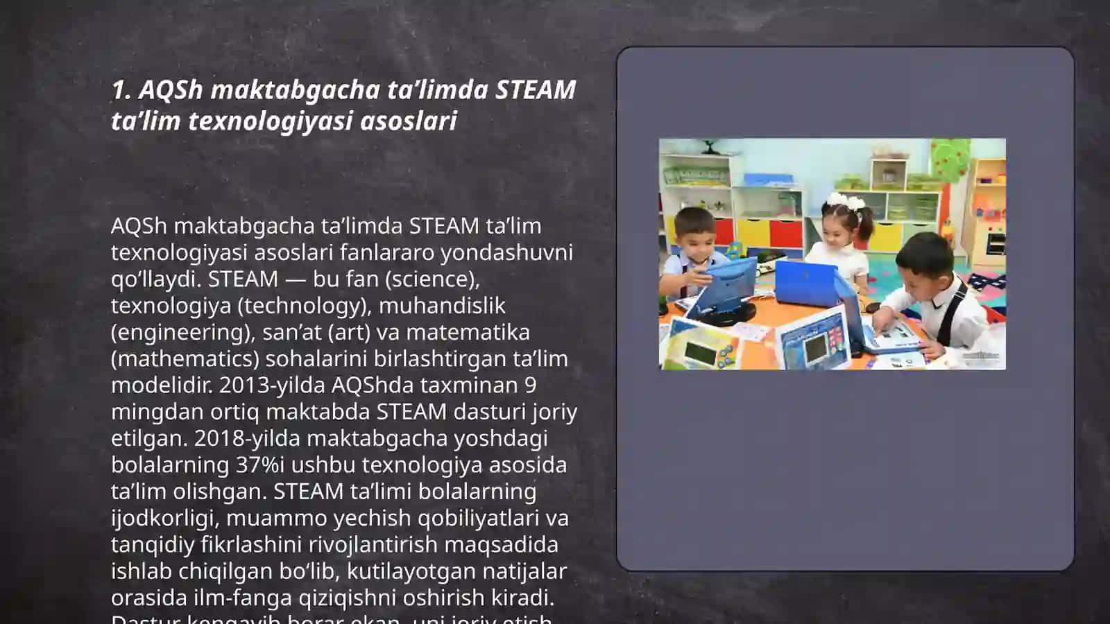 STEAM taʼlim texnologiyasi 3