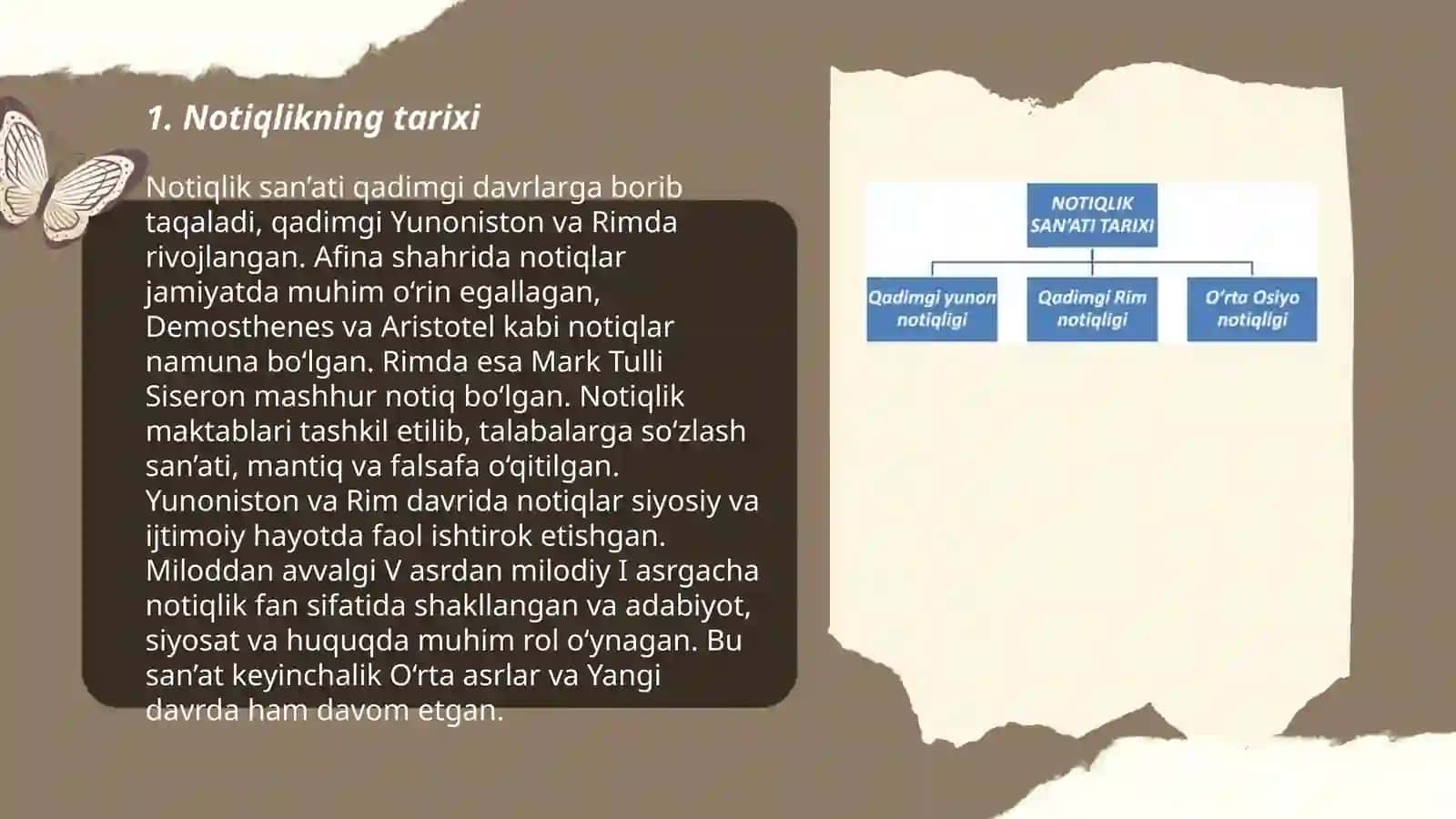 Notiqlikning tarixi 3