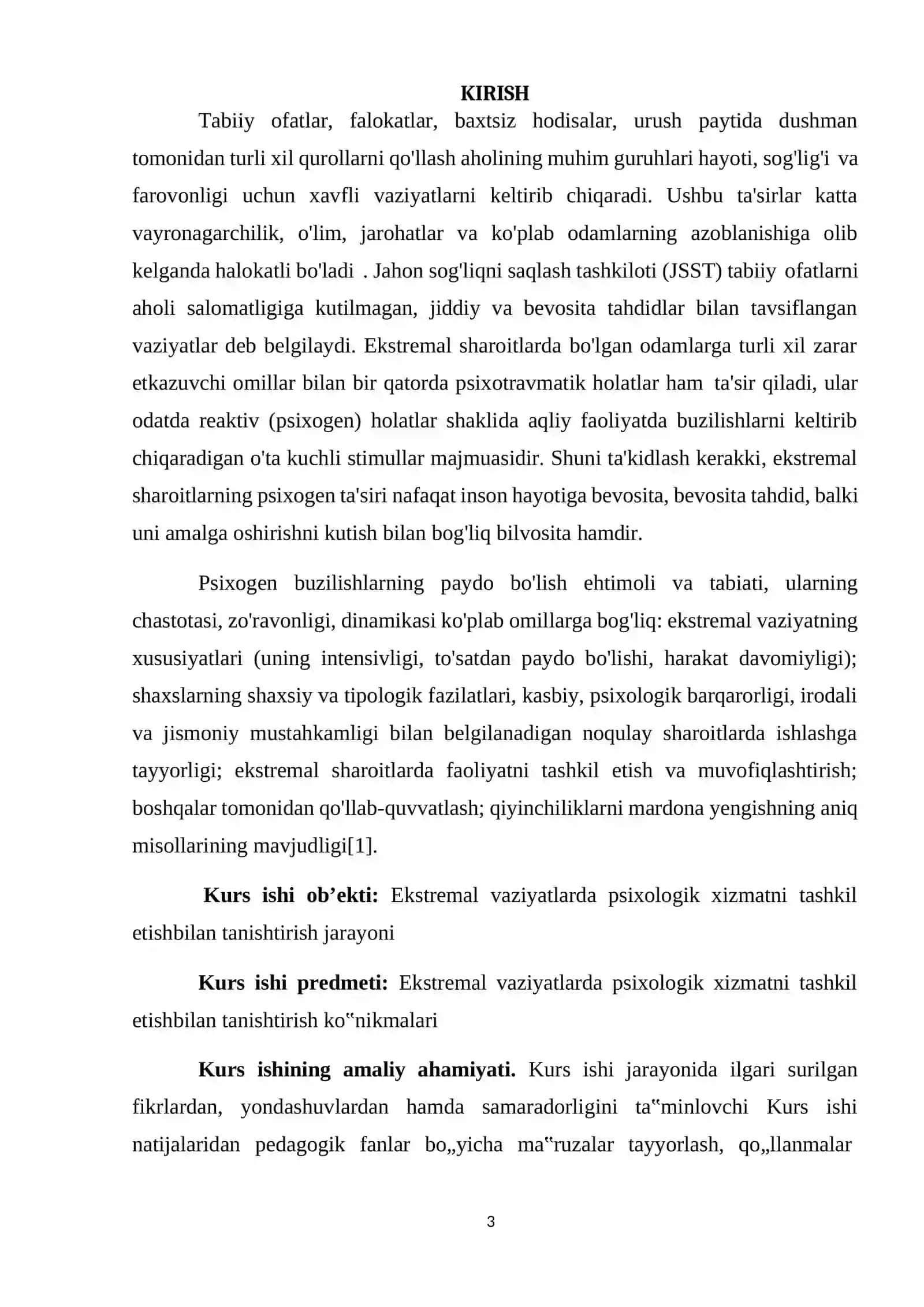 EKSTREMAL VAZIYATLARDA PSIXOLOGIK XIZMATNI TASHKIL ETISH 3