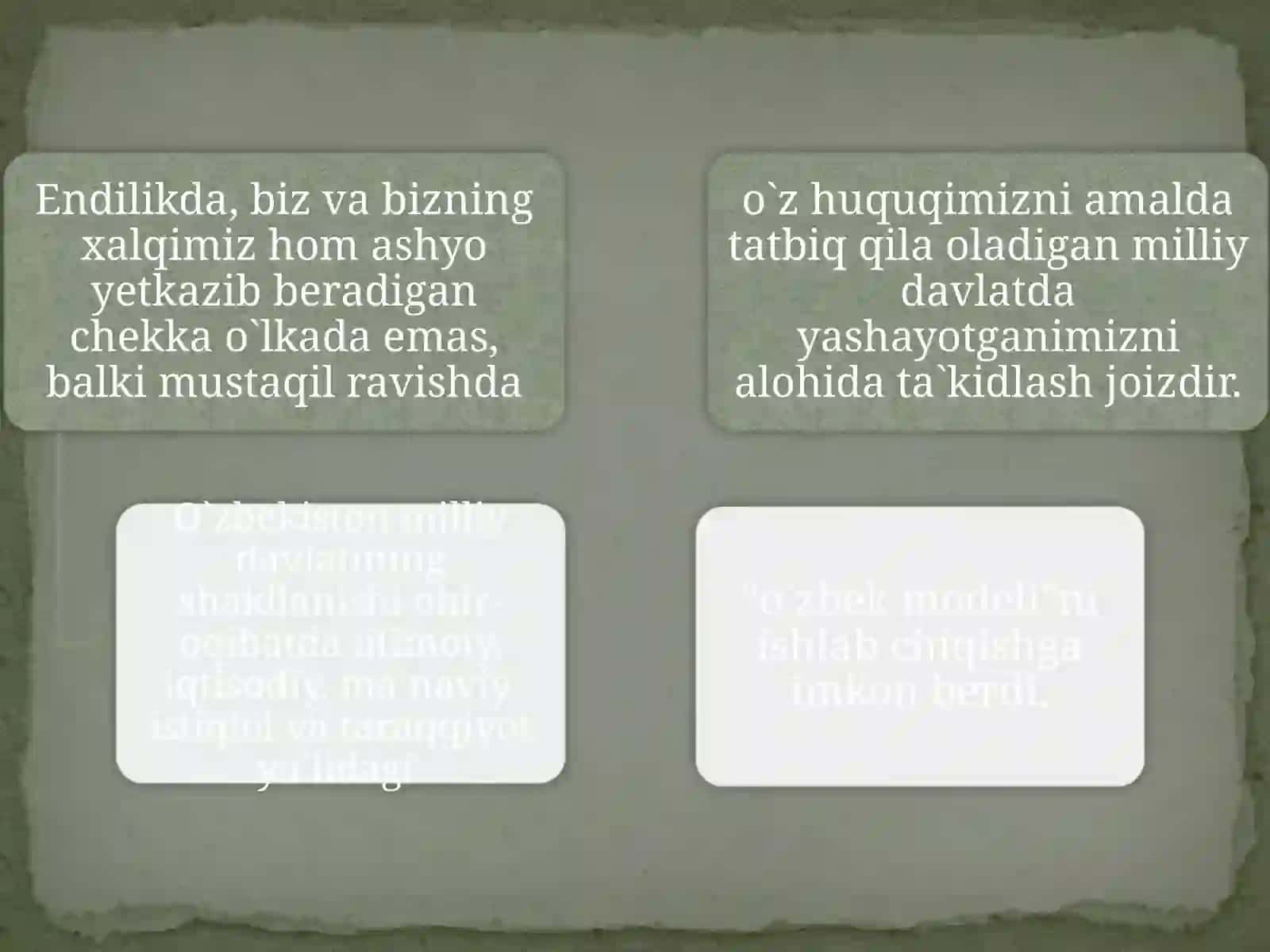 O`zbekiston Respublikasining milliy davlat va ma`muriy hududiy tuzilishi 3