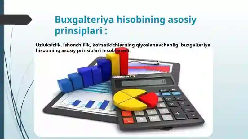 Buxgalteriya hisobini milliy standartlar asosida yuritish fanining predmeti 3