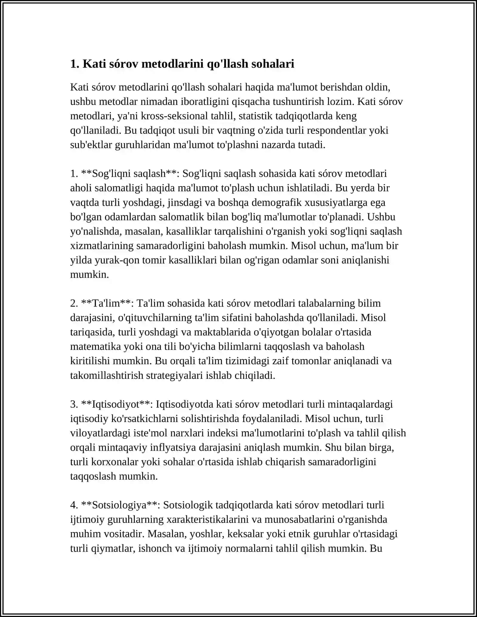 KATI SÓROV METODI(TELEFON ORQALI SÓROV METODLARI) 3