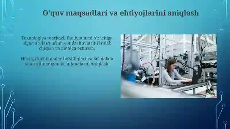 TA'LIM MUASSASALARIDA AXBOROT TEXNOLOGIYALARIDAN FOYDALANISH KO'NIKMALARINI RIVOJLANTIRISH METODIKASI 3