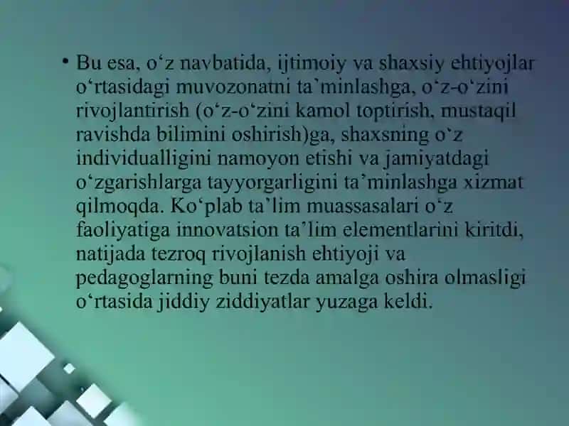 Innovatsion yondashuv asosida o‘quvchilarda texnologik kompetensiyalarni shakllantirishning nazariy asoslari 3
