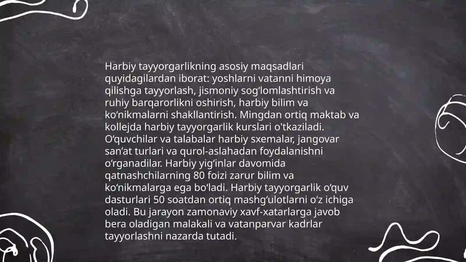 Harbiy qushchilarning tayyorgarligi 3