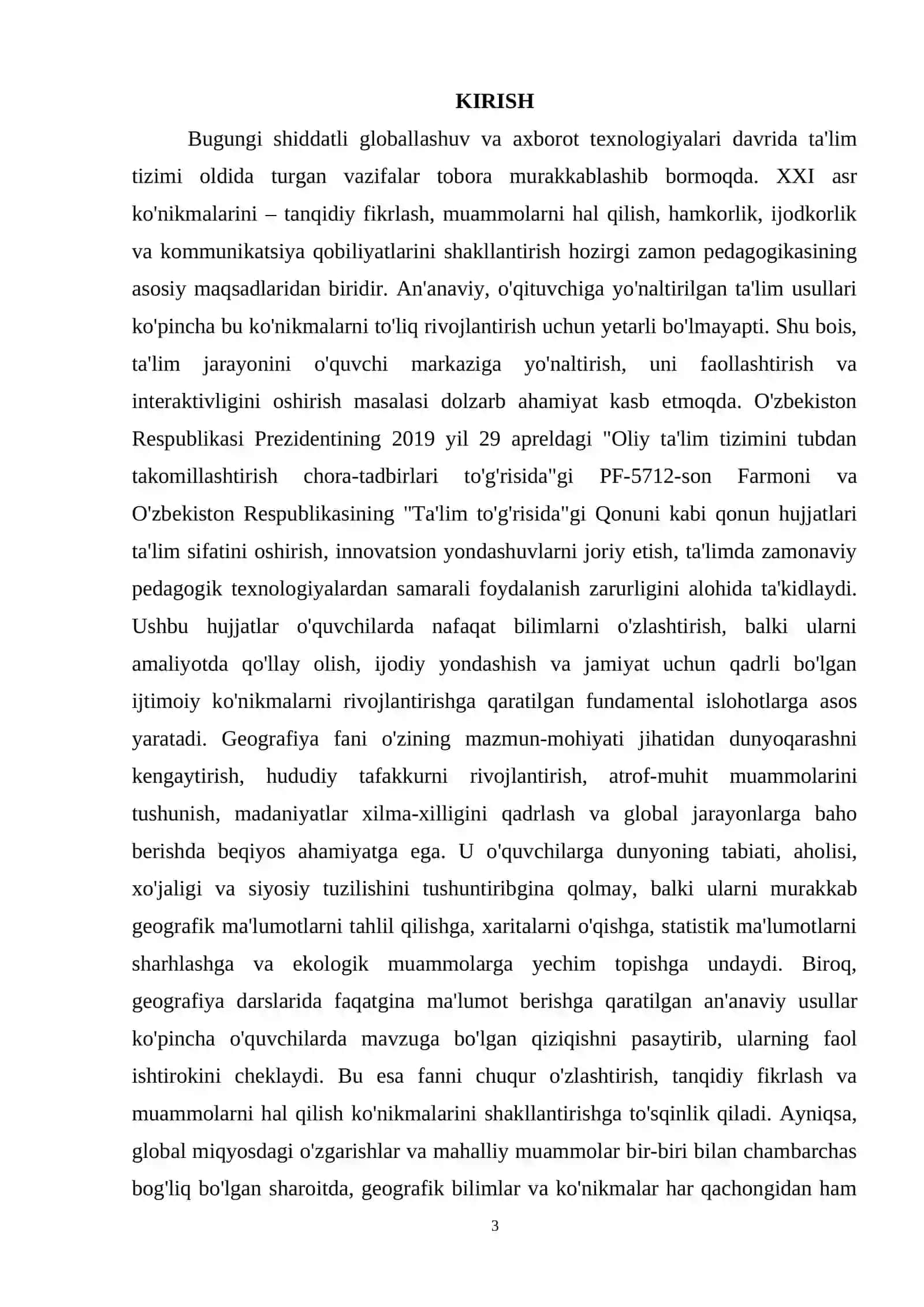 GEOGRAFIYA DARSLARIDA HAMKORLIKDA O‘QITISH TEXNOLOGIYASI 3