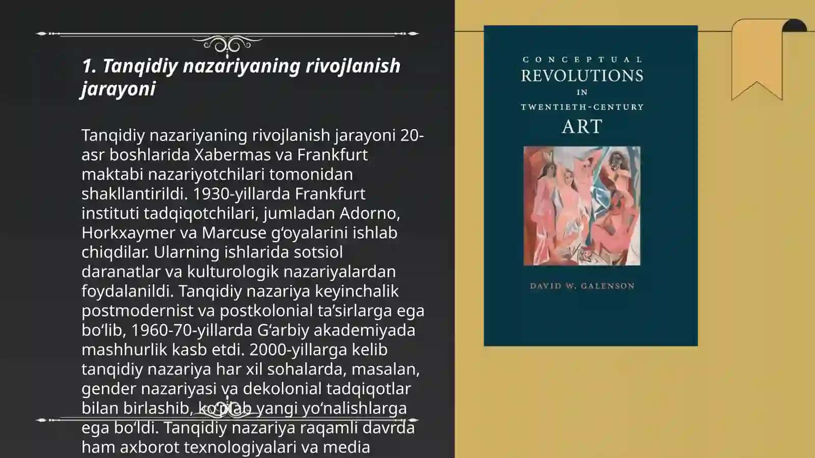 Tanqidda mahorat masalasi. N.Xudoyberganov va I.G’ofurovlarning adabiy-tanqidiiy qarashlari 3