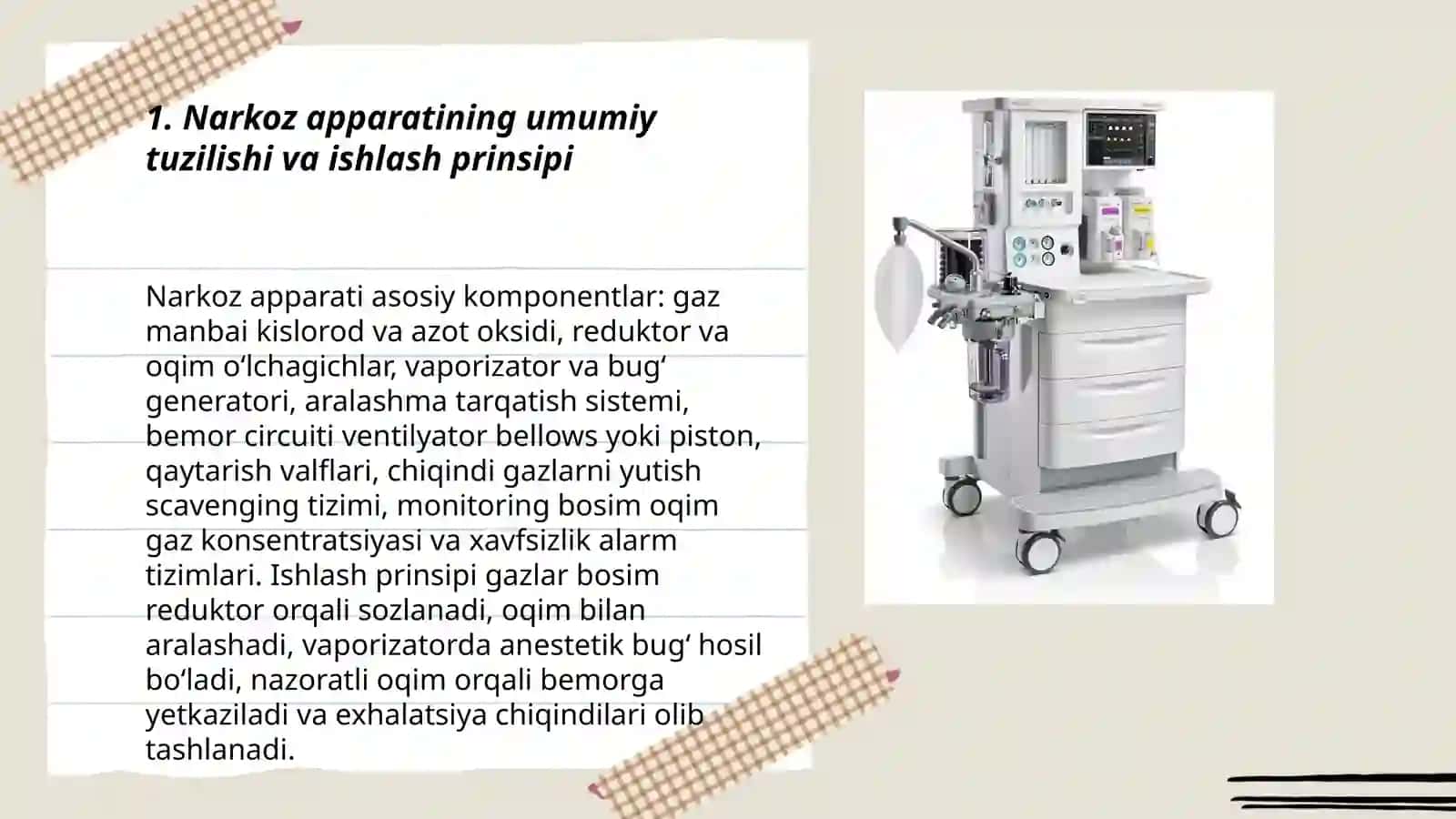 Narkoz apparatlarining ishlash prinsipi 3