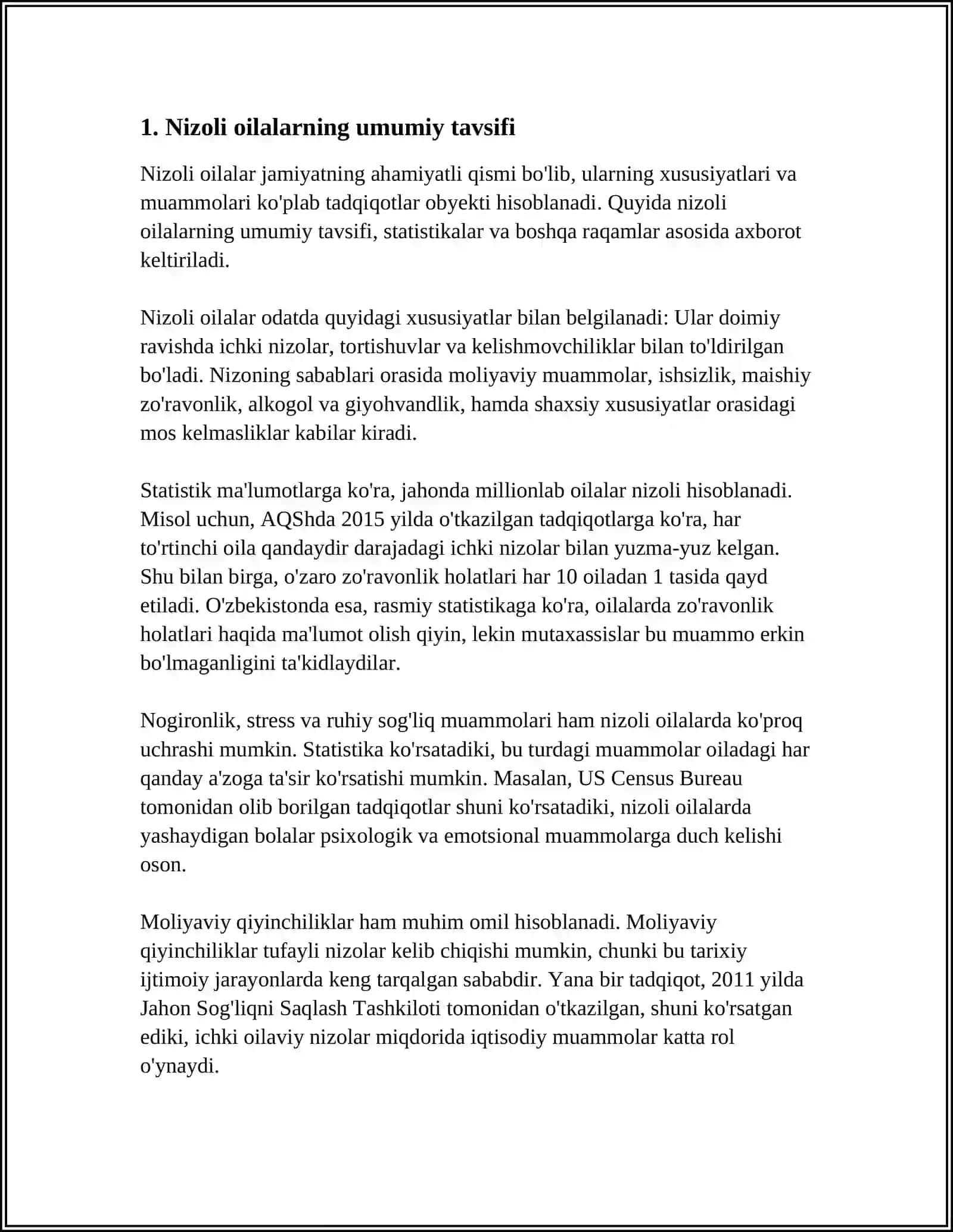 PROFILAKTIKA INSPEKTORINING NIZOLI OILALAR BILAN ISHLASH FAOLIYATI 3