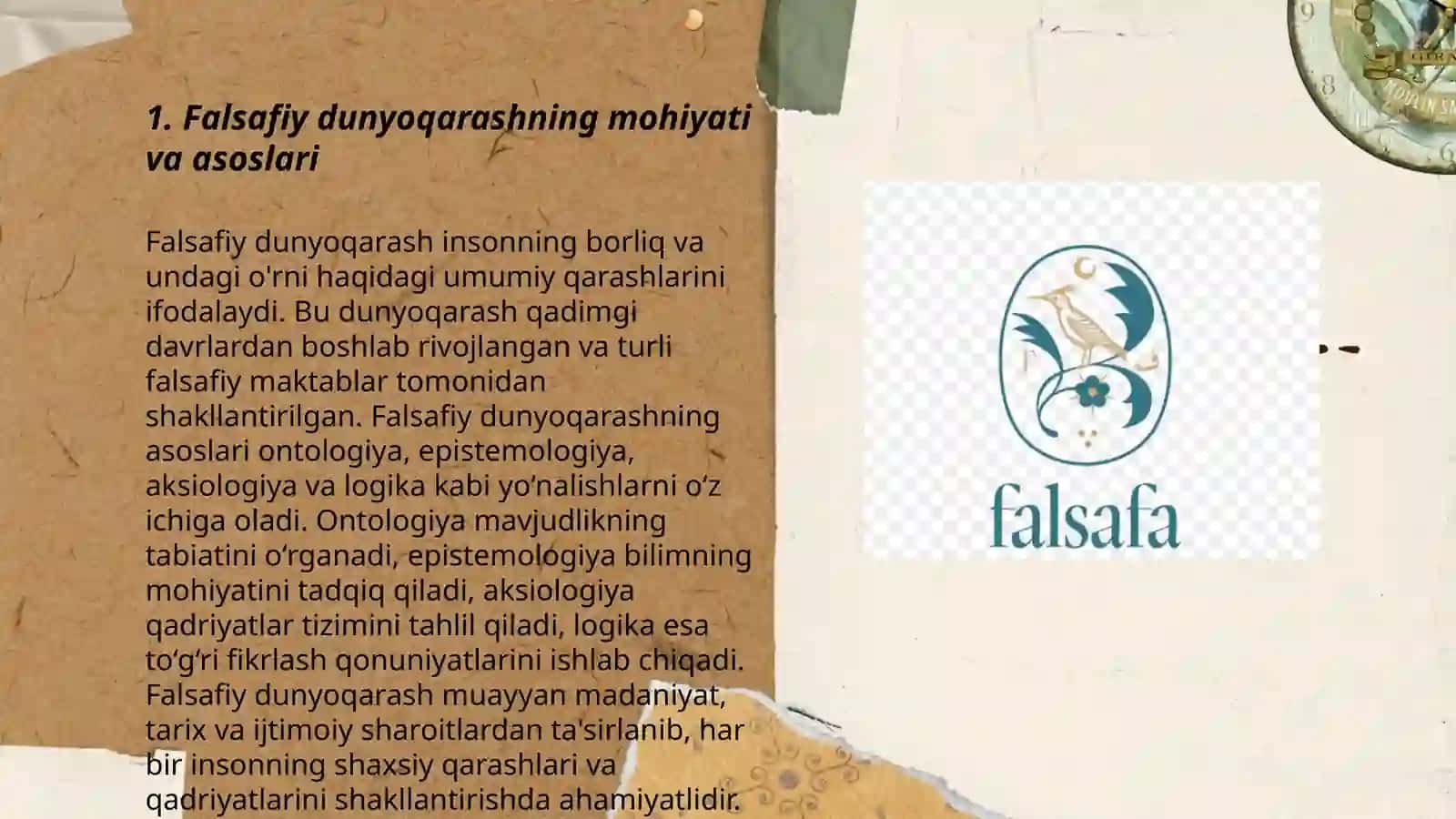 Insonning ma'naviy kamolatida falsafiy dunyoqarashning ro'li 3