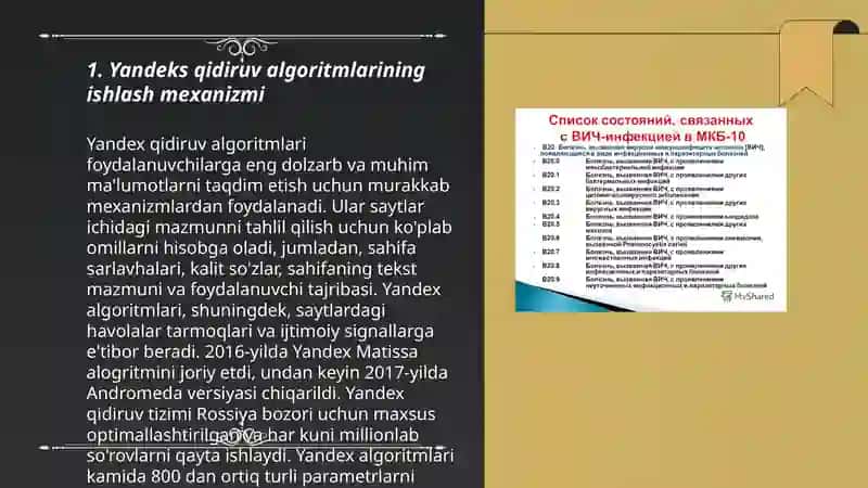 Yandeks qidiruv tizimida sohaga oid axborotlar bilan ishlash 3