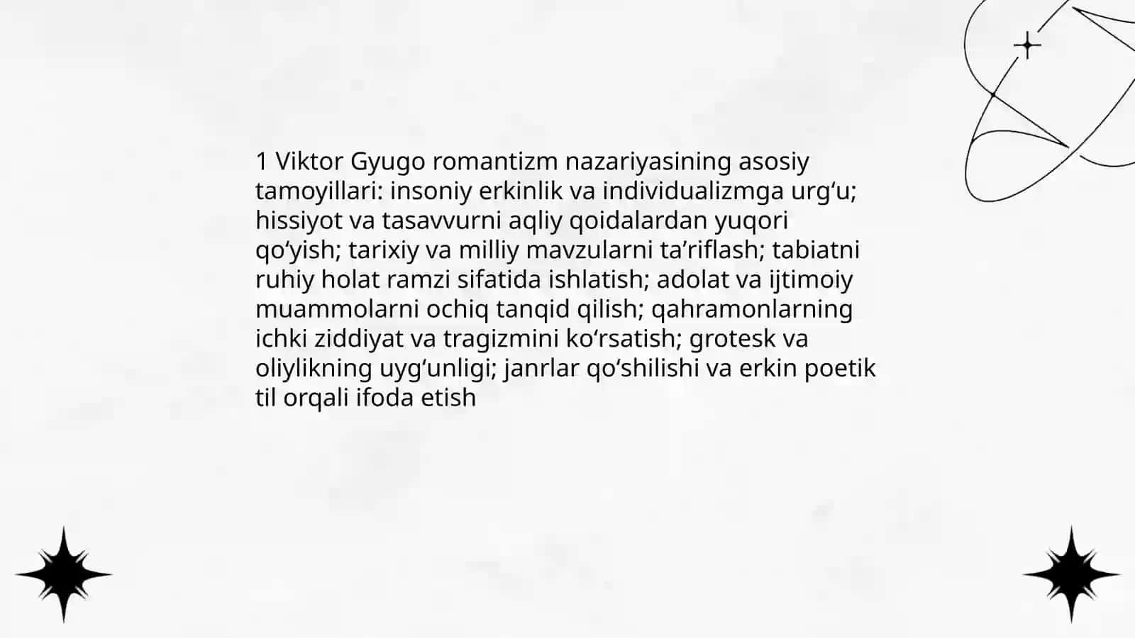 Viktor Gyugo-Romantizm nazariyotchisi 3