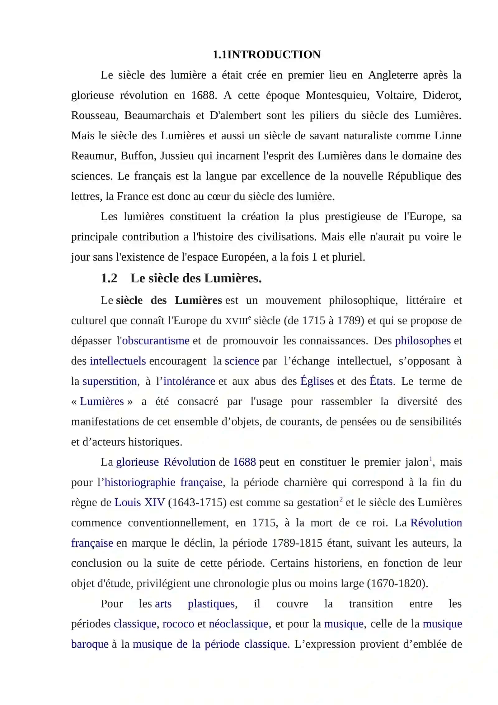 Le siècle des lumières 3