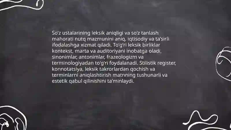 Soʻz ustalarining soʻz qoʻllash mahorati 3