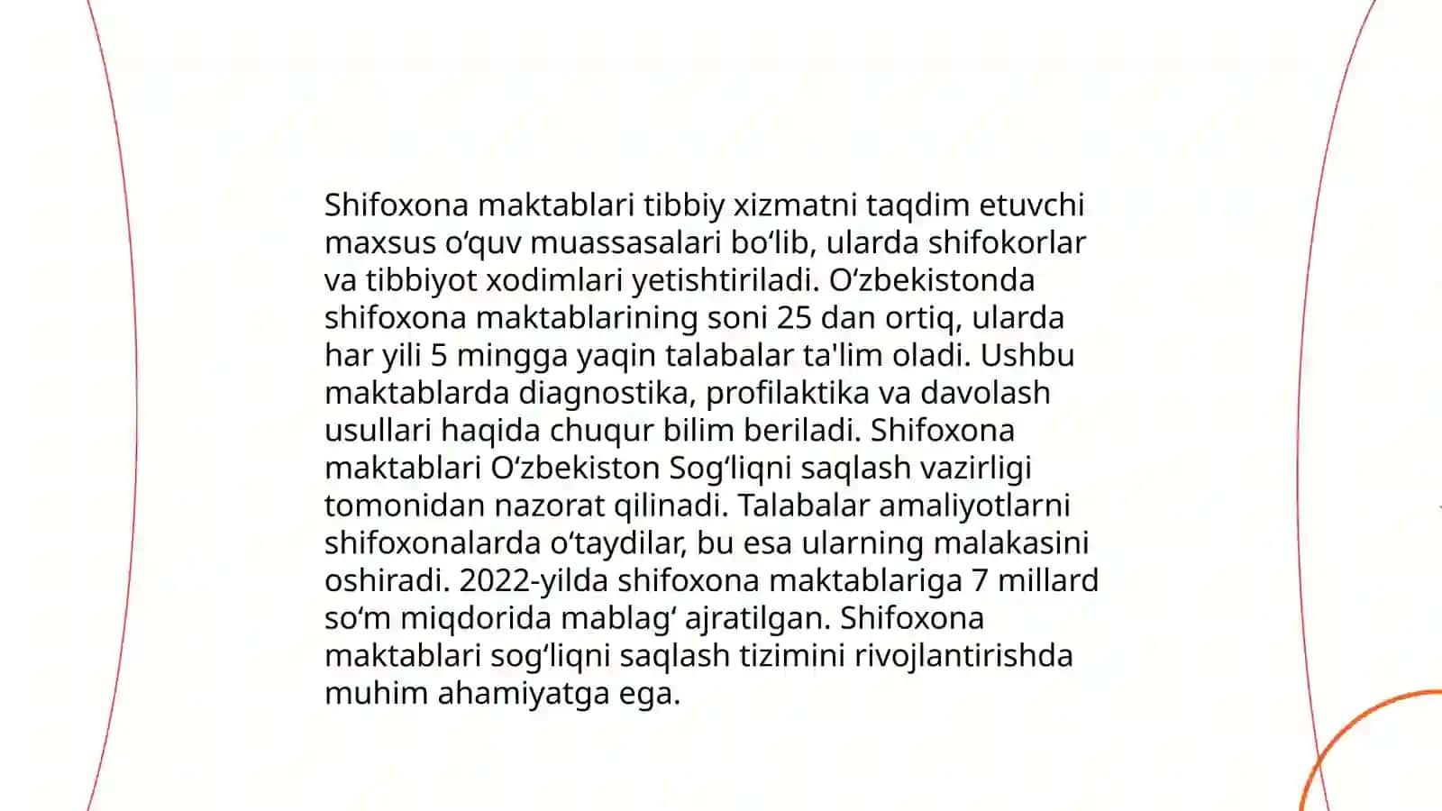 Shifoxona maktablari tibbiyot muassasi va ta'lim maktabi 3
