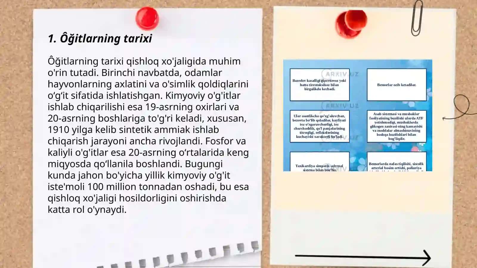 Ôğitlarning va ularning turlari 3