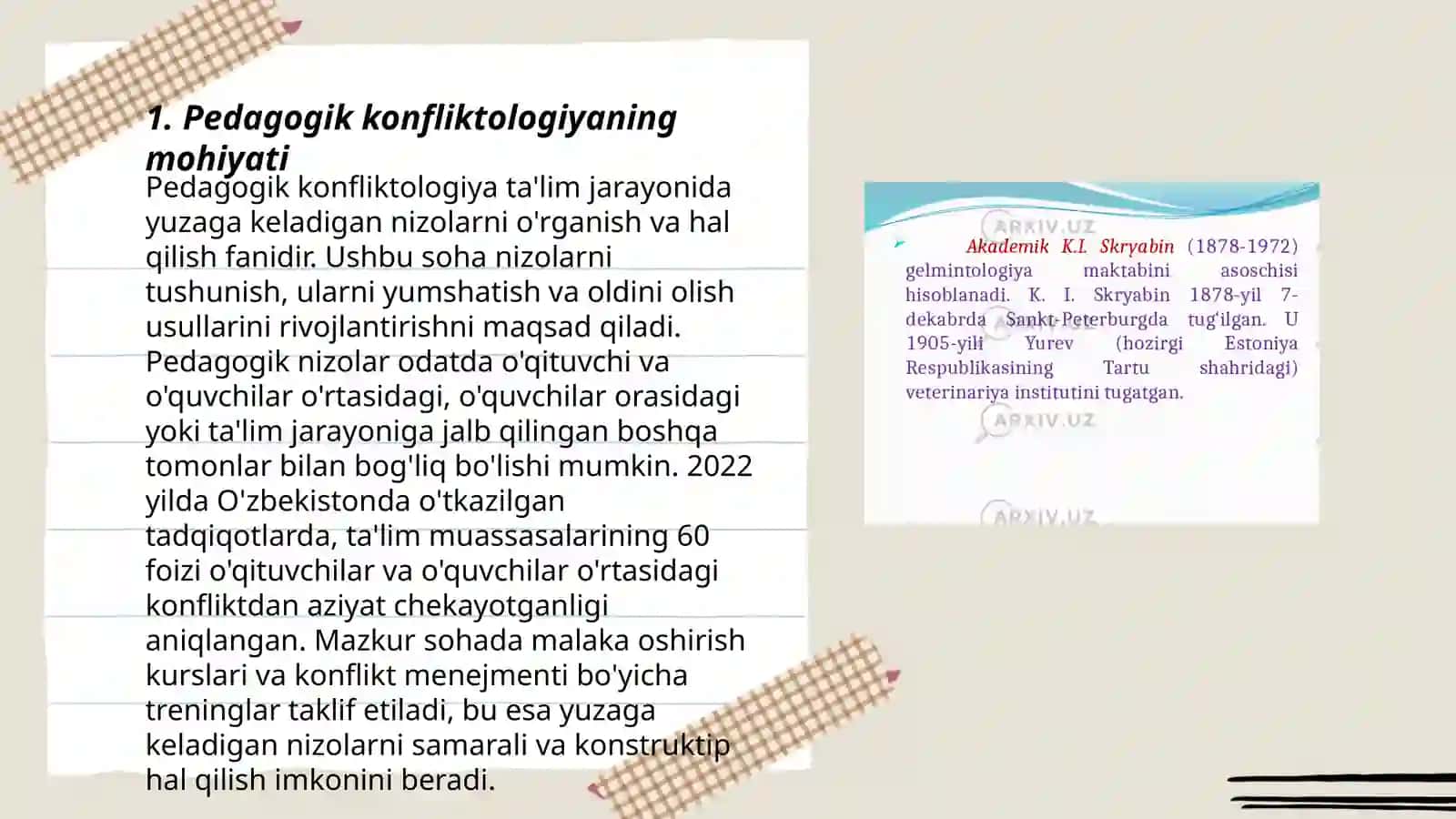 Pedagogik konfiktologiyaning mohiyati, obyekti, predmeti, maqsadi va vazifalari 3