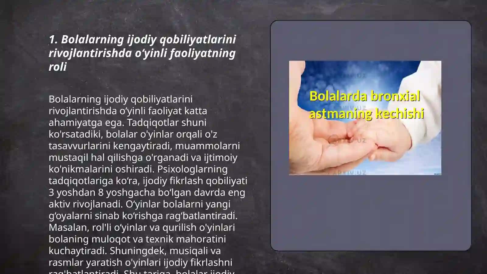 Sahnalashtirish faoliyat vositasida bolalarda ijodiy qobiliyatni rivojlantirish 3