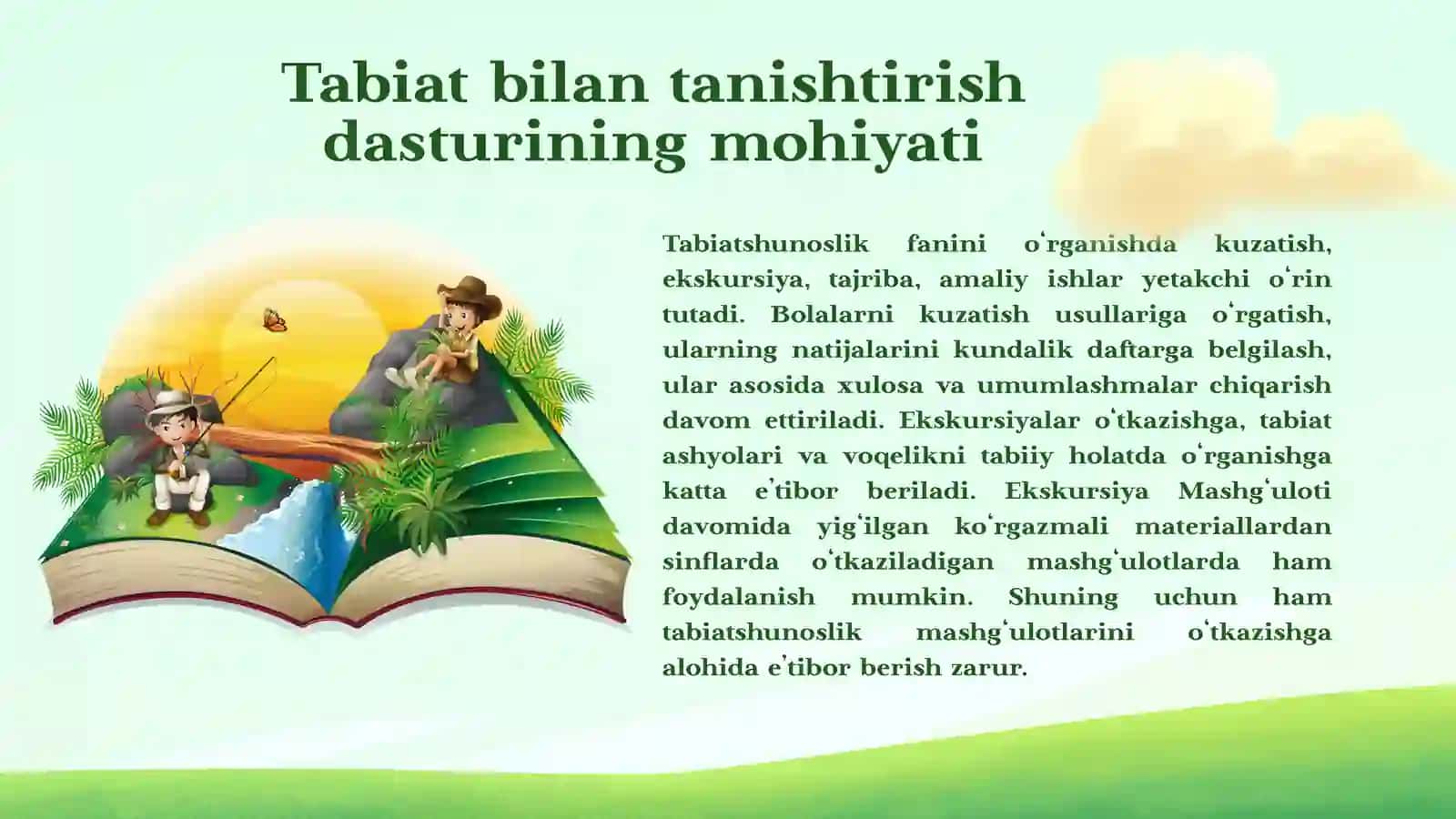 Maktabgacha yosh, bolalar, tabiat, metod, vosita, ko‘rgazmali metod, usul, tabiat jismlari, oddiy tajribalar, yosh guruhlari, kuzatish, tabiat jismlari, mantiqiy filer yuritish 3