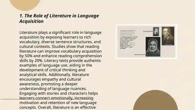 Using Literature to teach foreign languages in Academic Lyceums 3