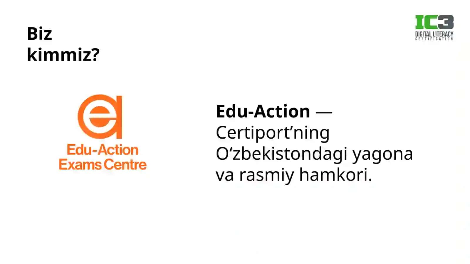 IC3sertifikatinima? 3