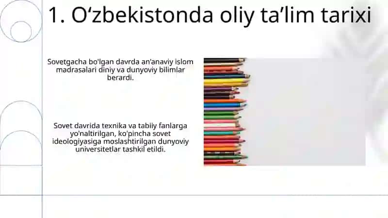 Oʻzbekiston Respublikasida Oliy Taʼlim tizimi ravnaqi 3