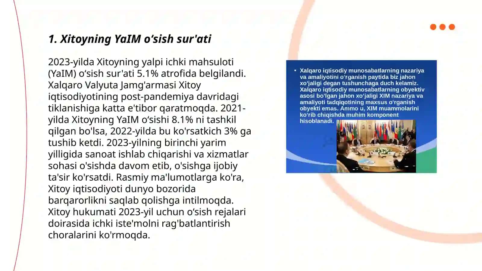 Xitoy respublikasining iqtisodiy koʻrsatkichlari 3
