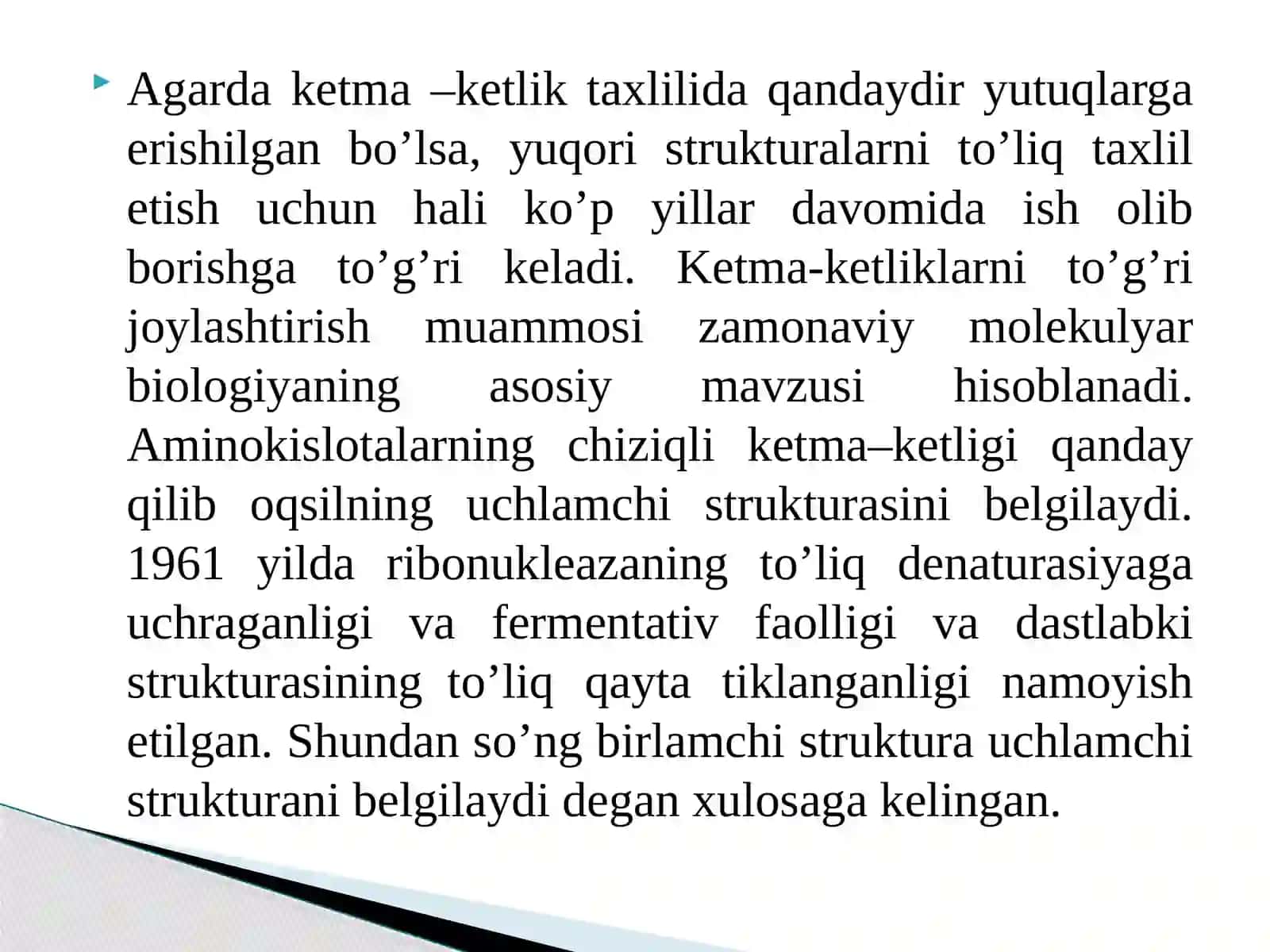 Biologik makromolekulalarni vizualizatsiyalashtirishning zamonaviy usullari 3