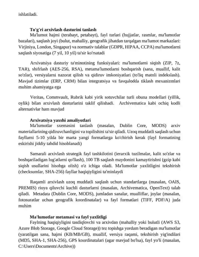 Arxivlashtirish dasturlari 3
