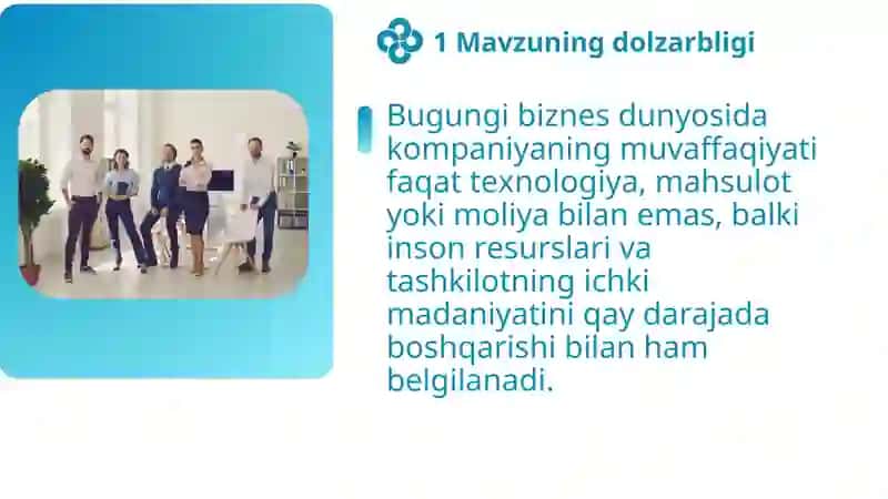 HR va Korporativ Madaniyat 3