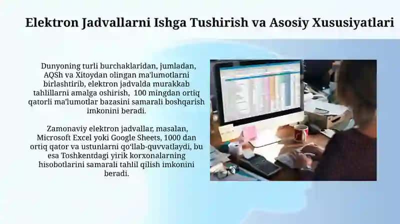 Zamonaviy Elektron Jadvallar Protsessorlari 3