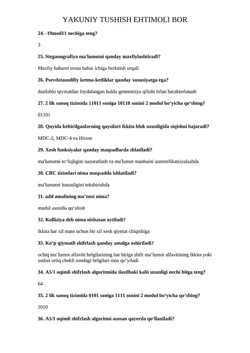 Kriptotizimlar 3