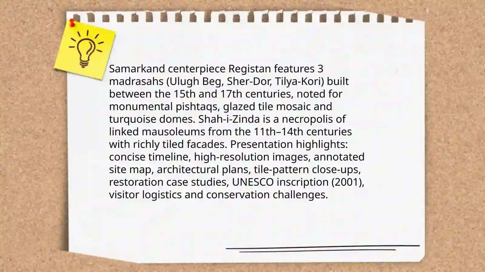 Presentation on Historical Cities in Uzbekistan 3