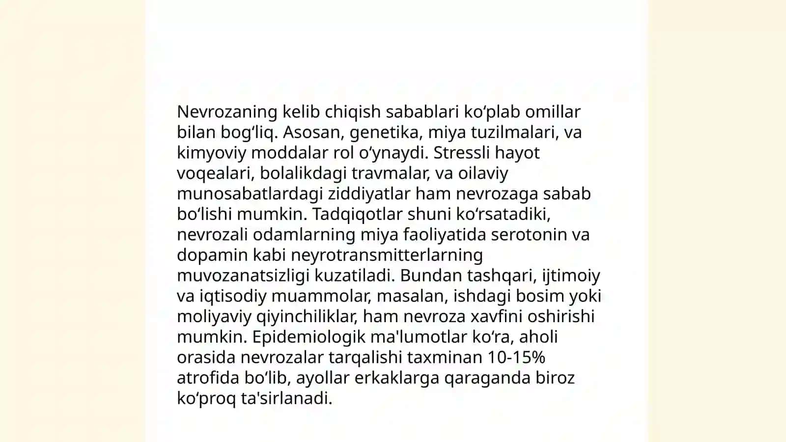 Nevroz qanday kasallik 3