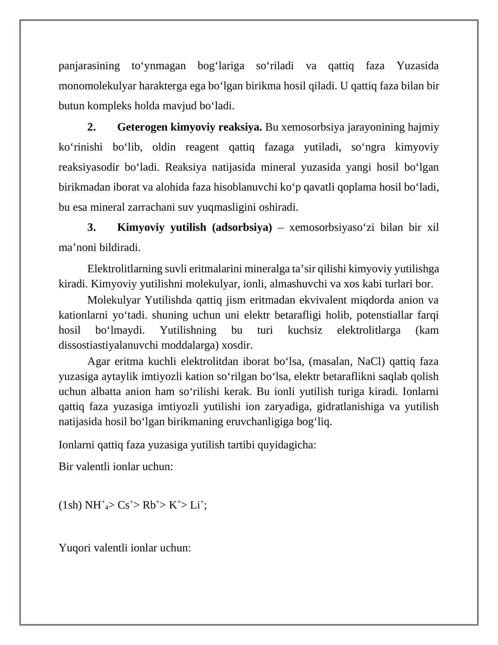 Flоtаtsiоn rеаgеntlаrning klаssifikаtsiyasi vа qo‘llаnilishi 3