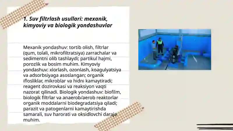 Suv filtrlash 3