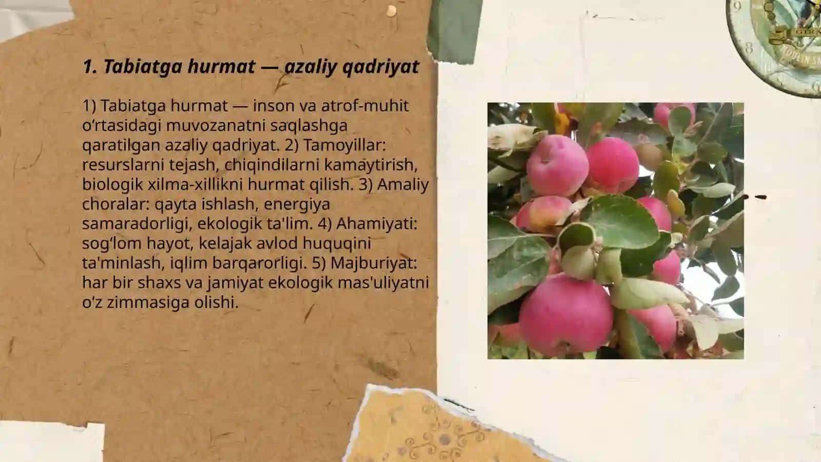 Atrof muhit va tabiatni asrashga oid azaliy qadriyatlar 3