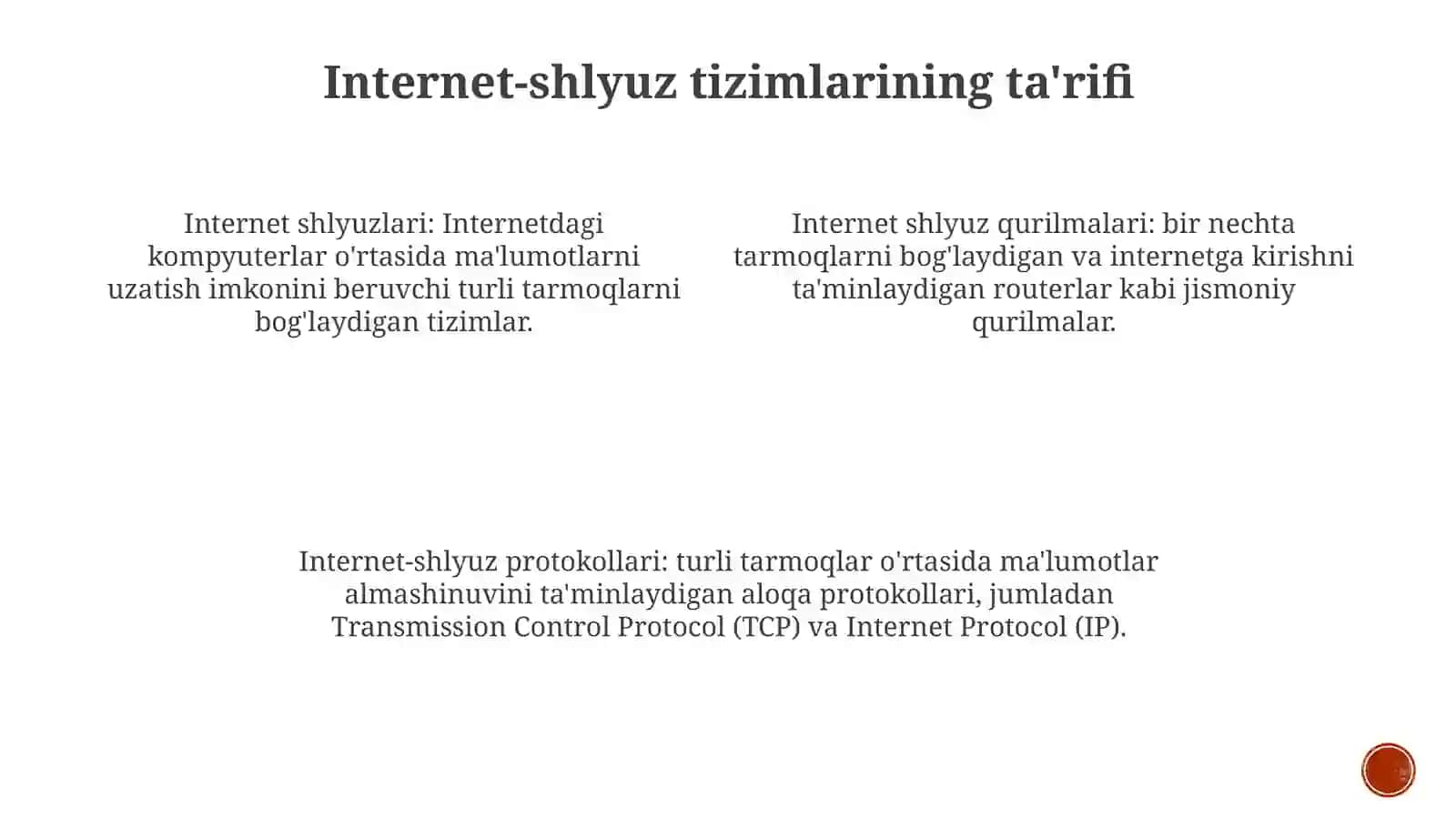 Internet-Gat Tizimlari 3