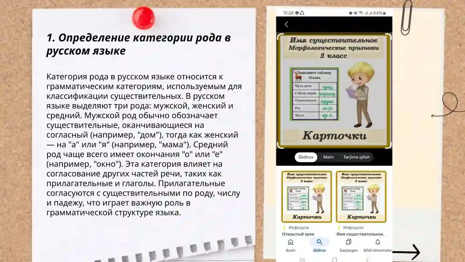 Морфологические категории имён существительных категория рода имён существительных 3