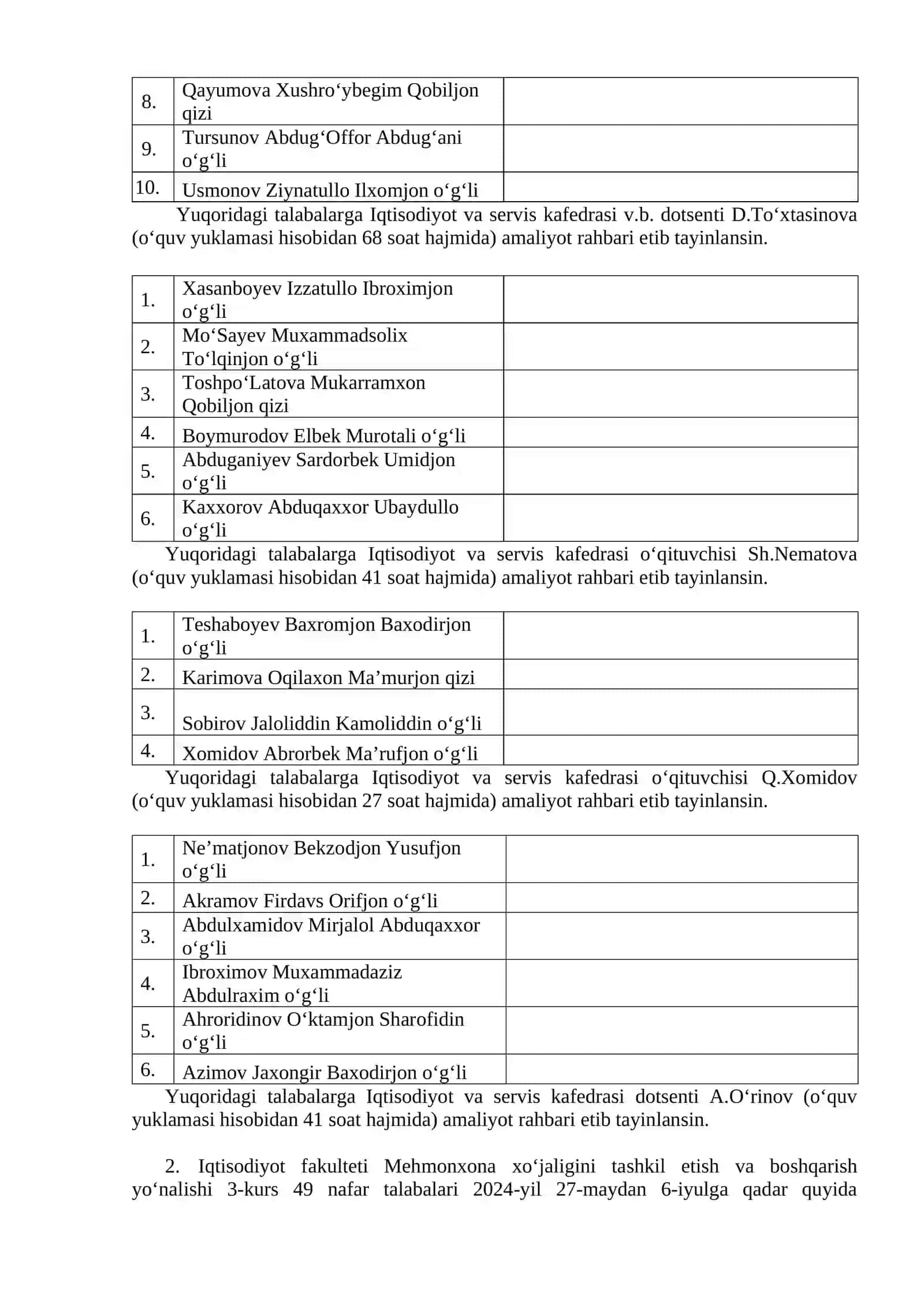 Malakaviy amaliyot to‘g‘risida 3