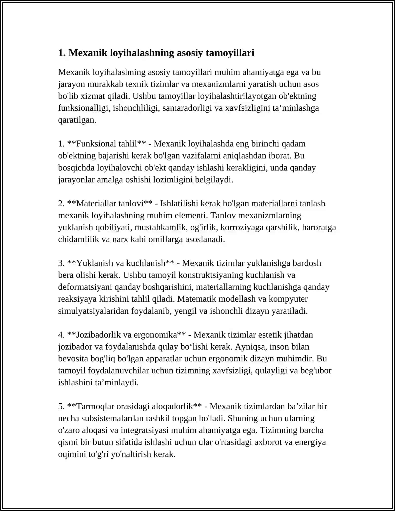 NIMA UCHUN TEXNIK MASALALARNI YECHISH OʻQUVCHILAR TEXNIK IJODNING ASOSIY XISOBLANADI 3