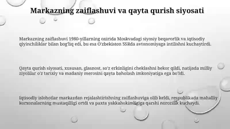 Mustaqillikka erishish yo'lidagi harakatlar 3