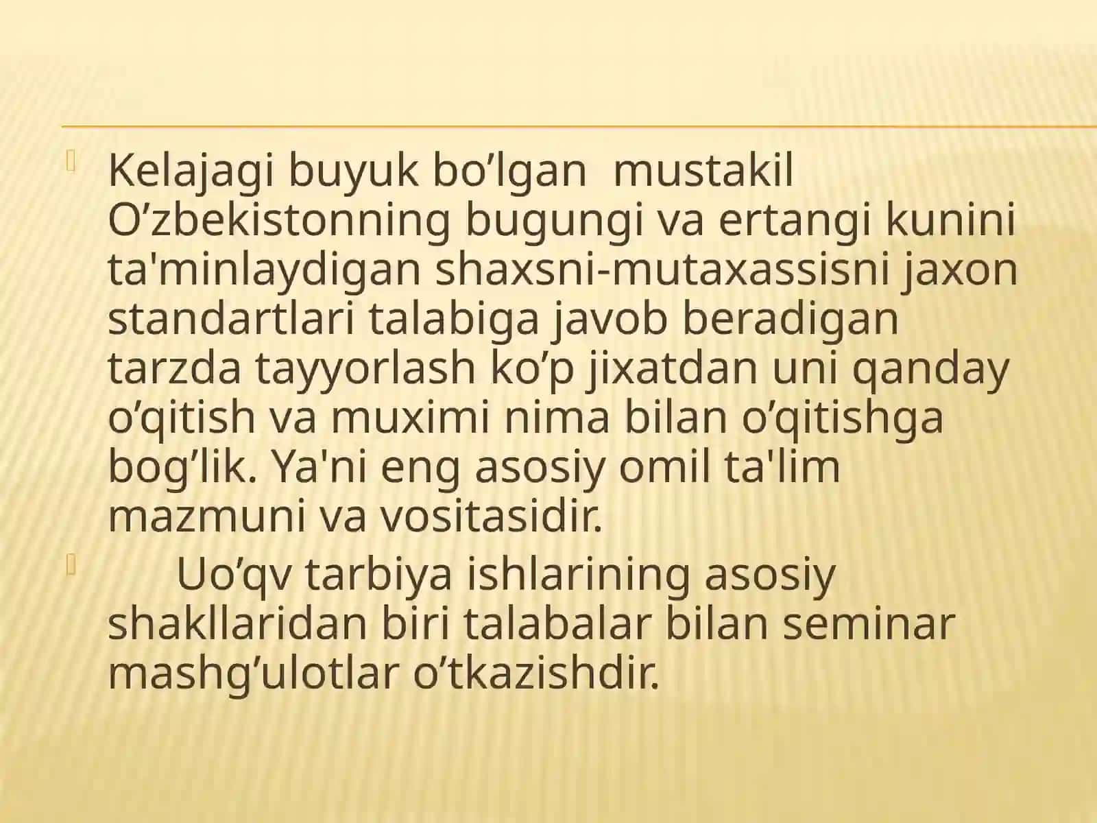 PSIXOLOGIYA KURSIDAN SEMINAR VA AMALIY MASHGULOTLAR TAKIL ETISH METODIKASI 3