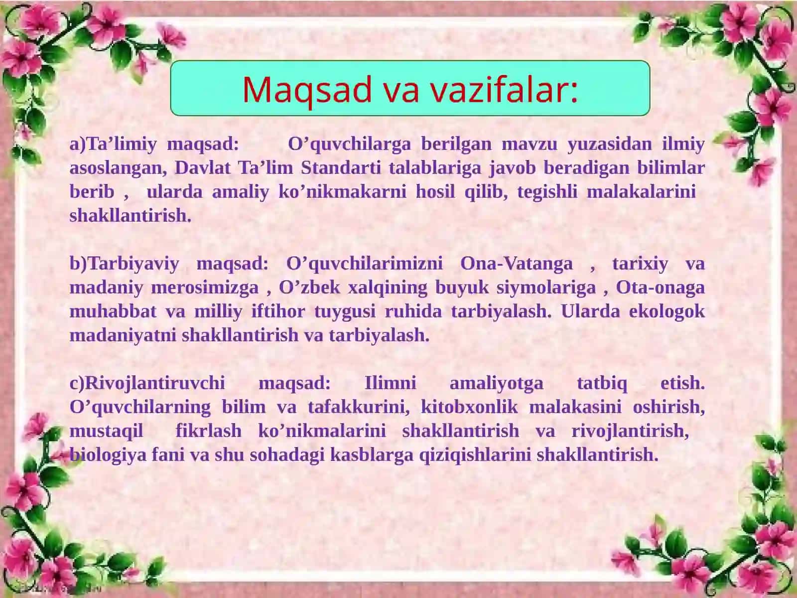Bolaning o'sishi va rivojlanishi 3