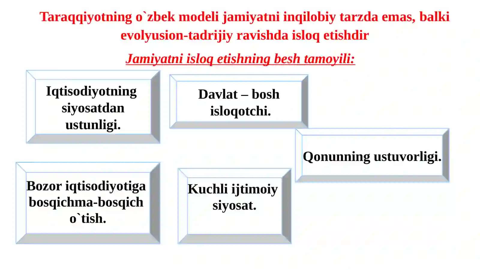 O’ZBEKISTONRESPUBLIKASIDA IJTIMOIY SOHADAGIO’ZGARISHLAR 3