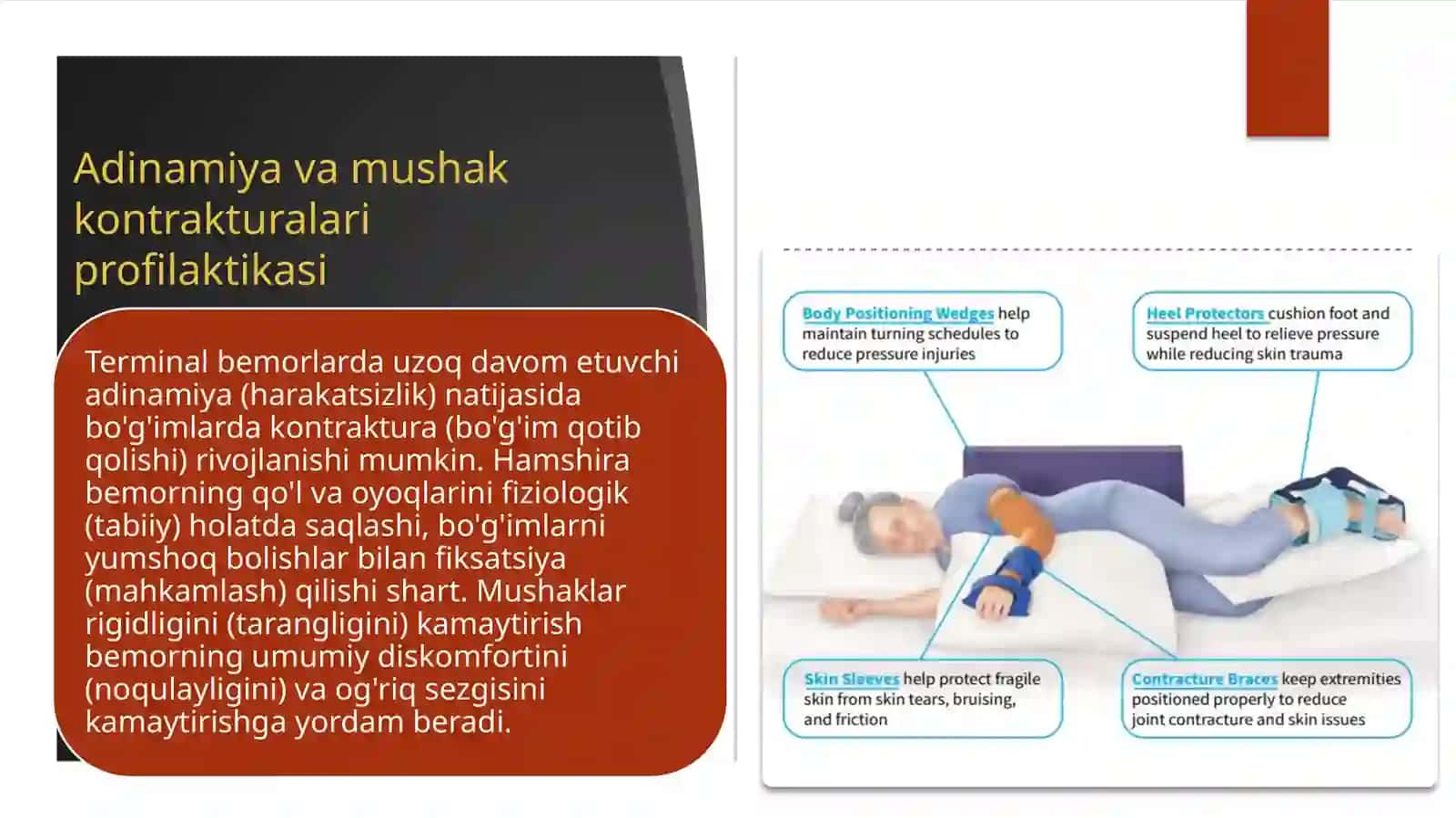 Terminal holatda bemorlar parvarishida onkologik kasallik bilan og'rigan bemorlarga yordam ko'rsatish va ularni parvarishlash 3
