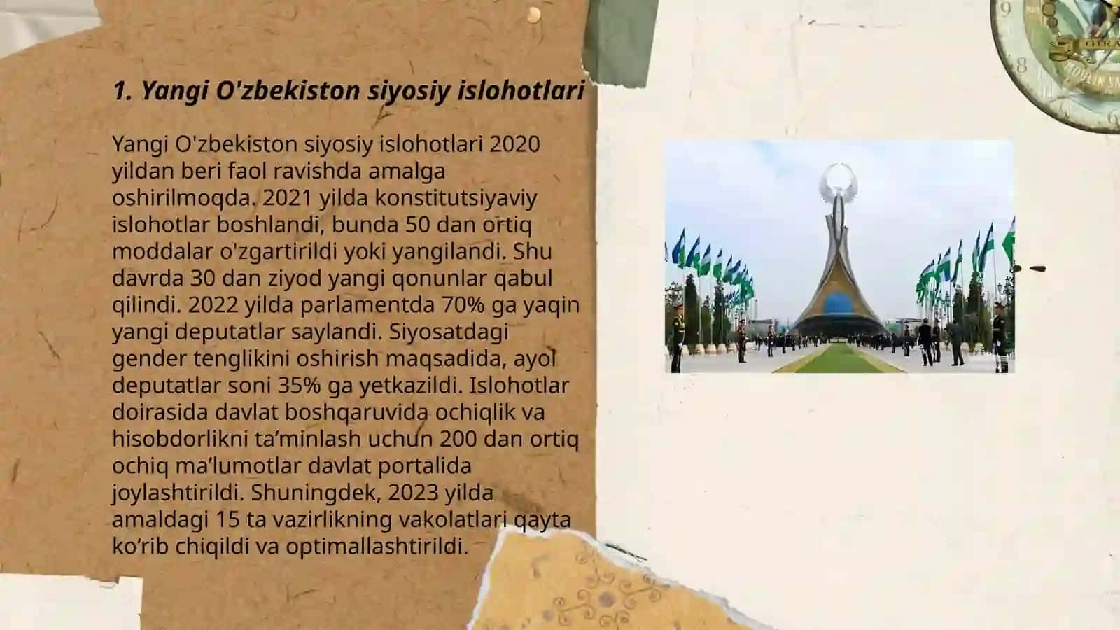 Yangi O'zbekistonda xaqchil siyosatining yuritishi 3
