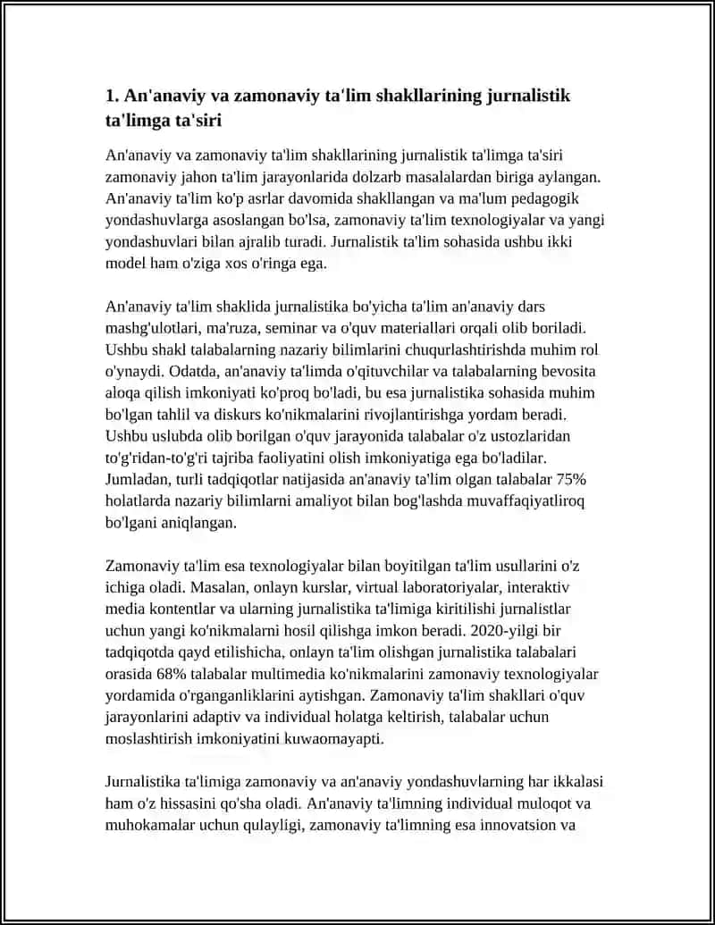 TA’LIM SHAKLLARI VA JURNALISTIK TA’LIM 3