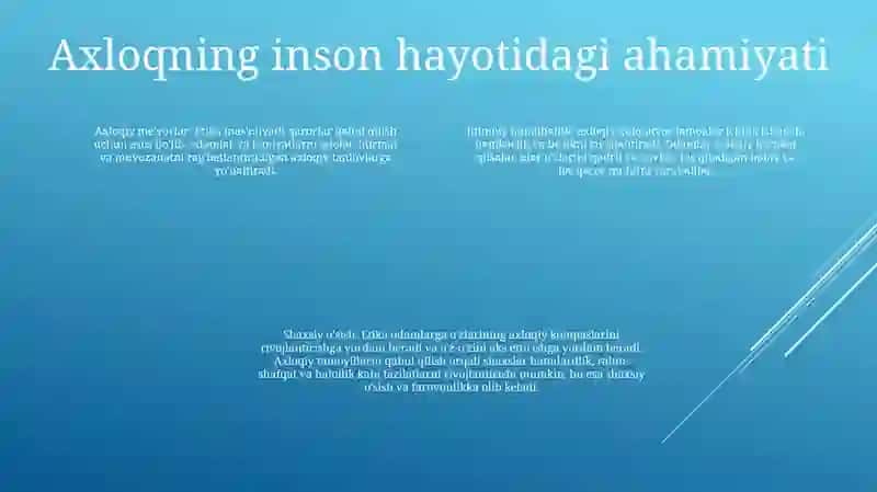 Etikaning Mohiyati Va Ahamiyati 3